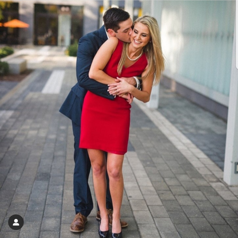 Honestee Red Mini Dress